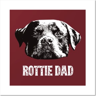 Rottweiler Dad Posters and Art